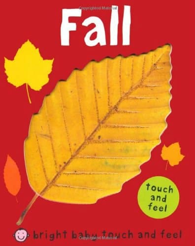 Fall books for toddlers Fall baby touch and feel book