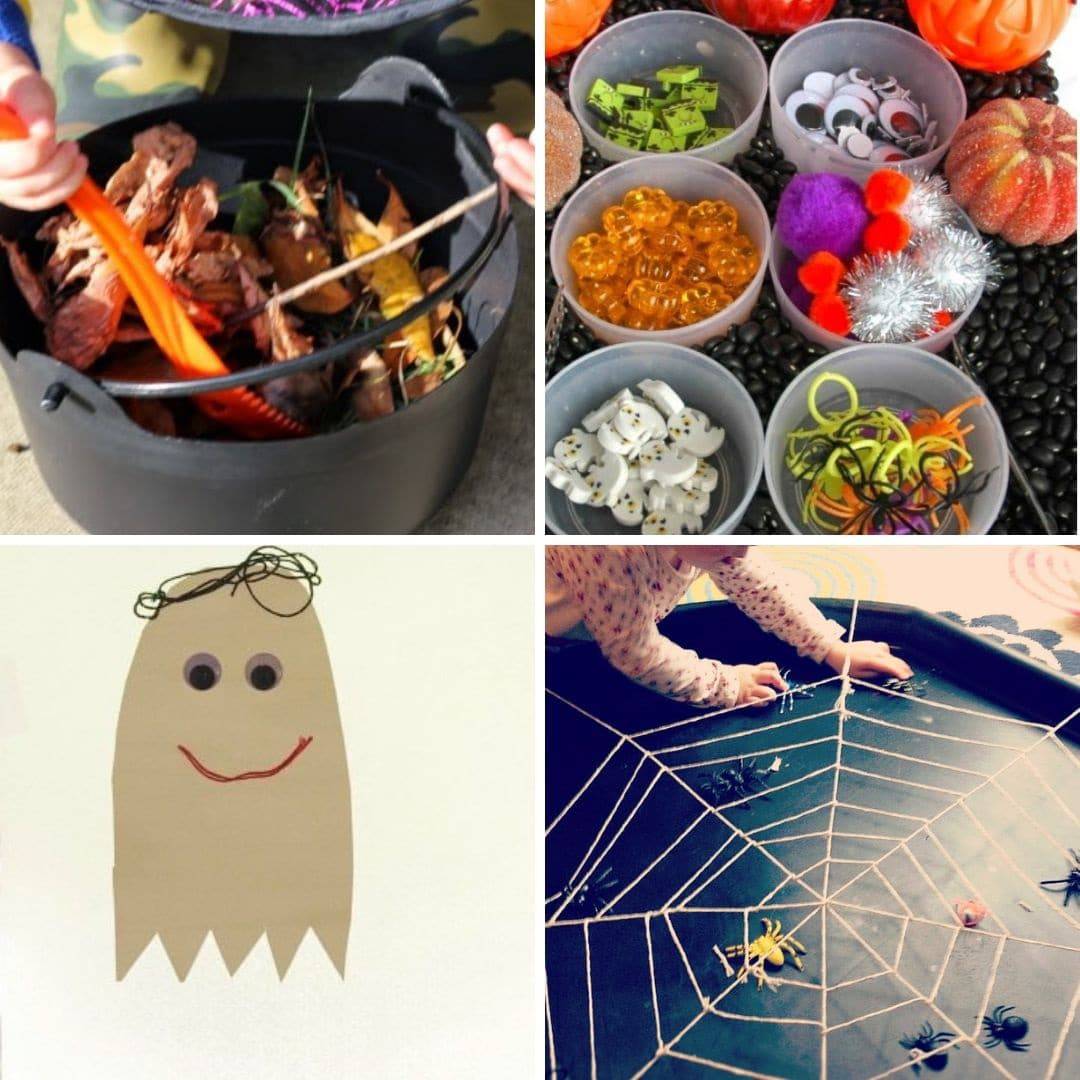 Halloween crafts for toddlers 2