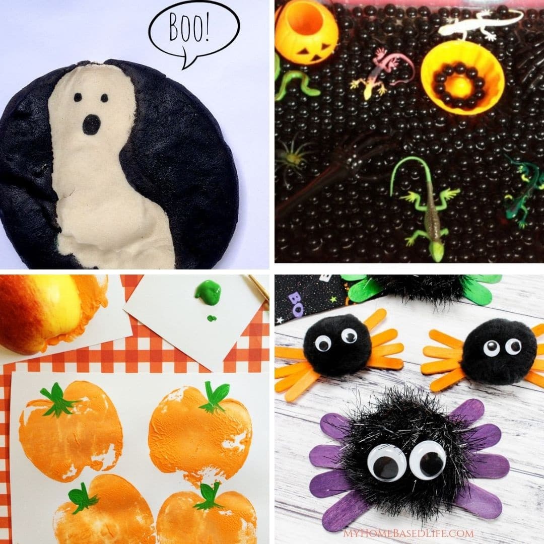 Halloween crafts for toddlers 4