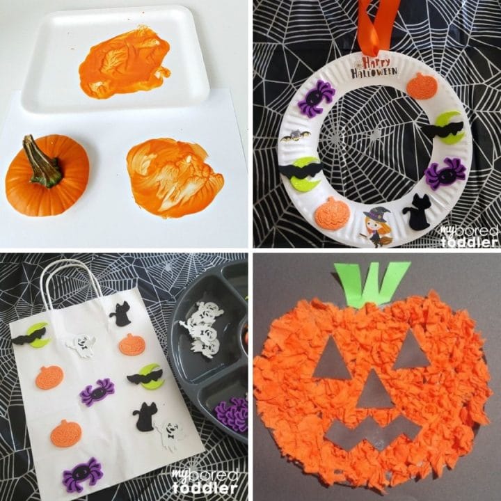 Spotlight on Halloween! - My Bored Toddler Toddler Crafts