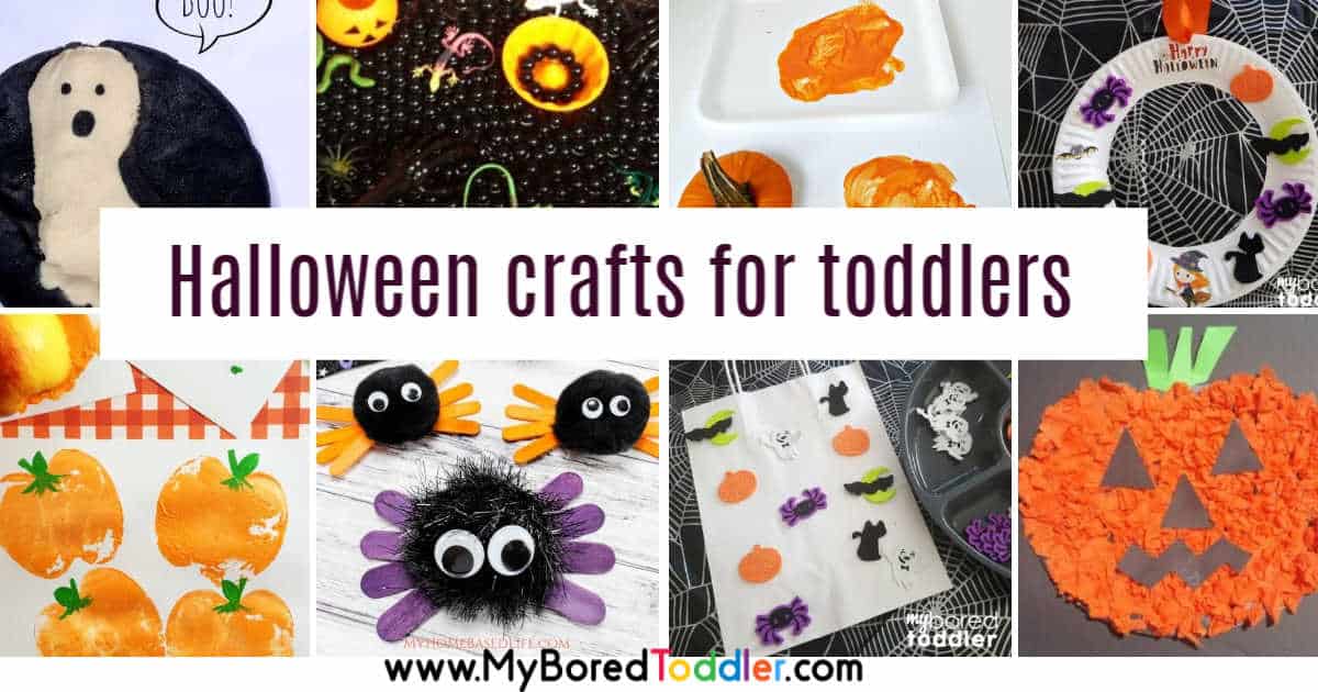 Halloween craft deals ideas for toddlers