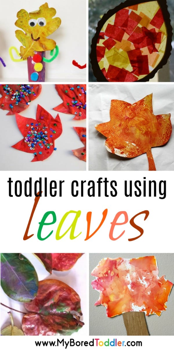 Crafts For Kids - Tons of Art and Craft Ideas for Kids: Kids Crafts With  Leaves