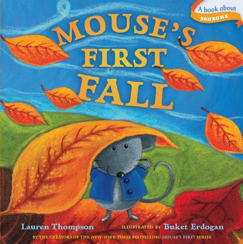 Mouse's First Fall best toddler books about Fall and Autumn