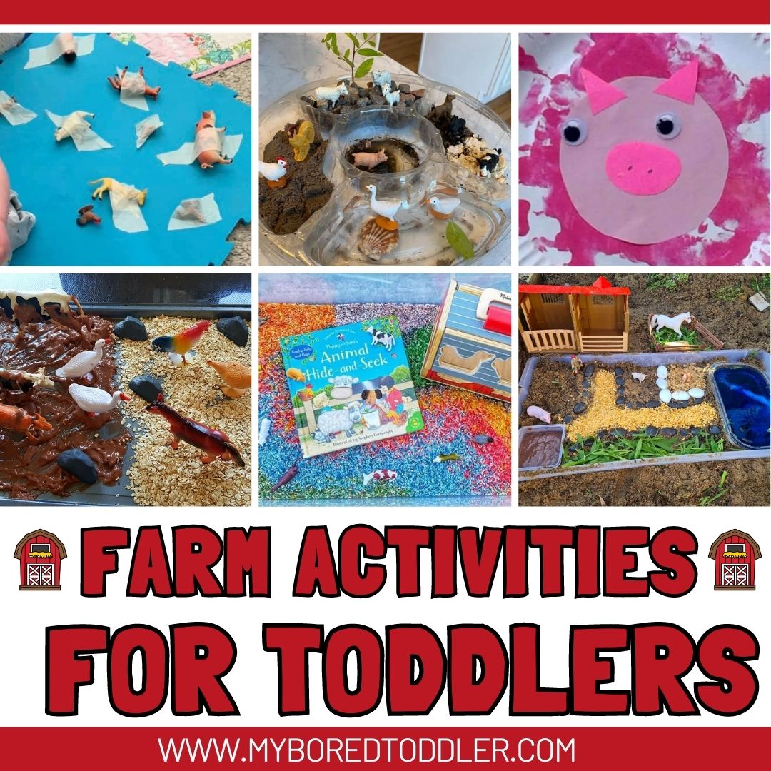 farm activities for toddlers and farm crafts for toddlers