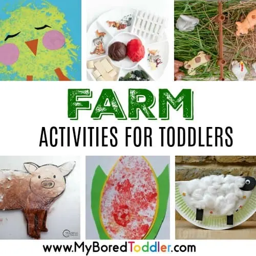 Farm Activities for Toddlers - My Bored Toddler Fun on the farm!