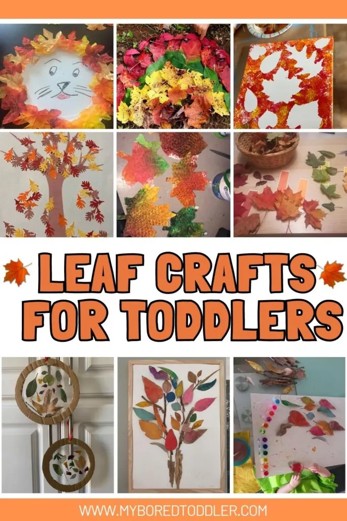 Leaf craft and activity ideas for toddlers - My Bored Toddler