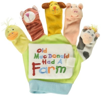 old mcdonald had a farm puppet hand book