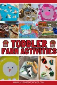 toddler farm activities and farm crafts