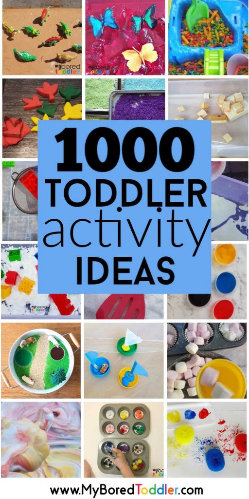 1000 toddler activity ideas for parents to do at home