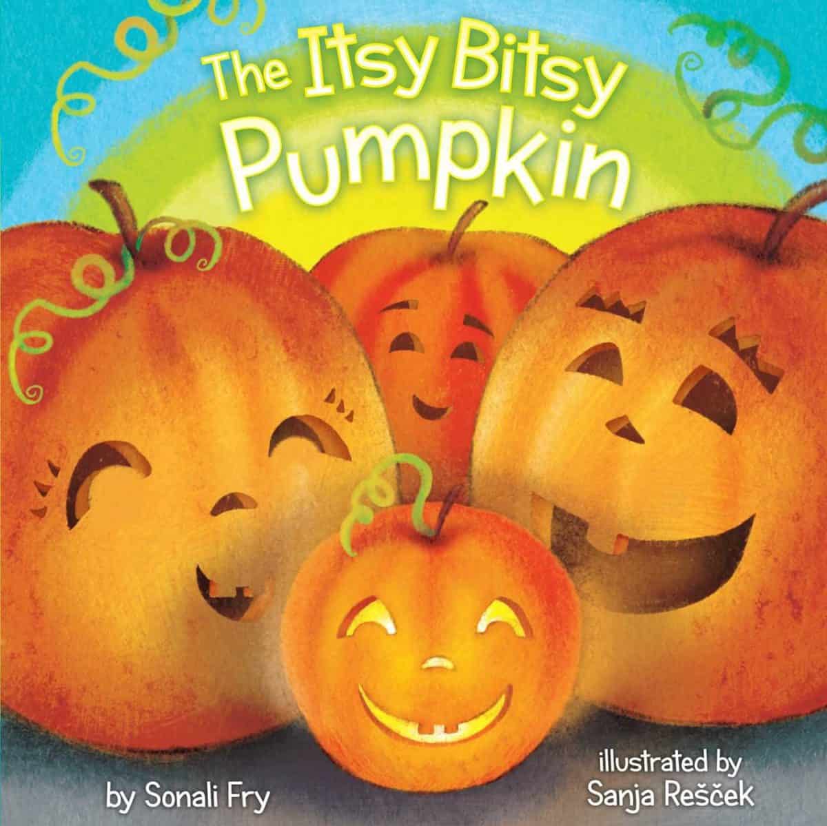 the Itsy bitsy pumpkin board book