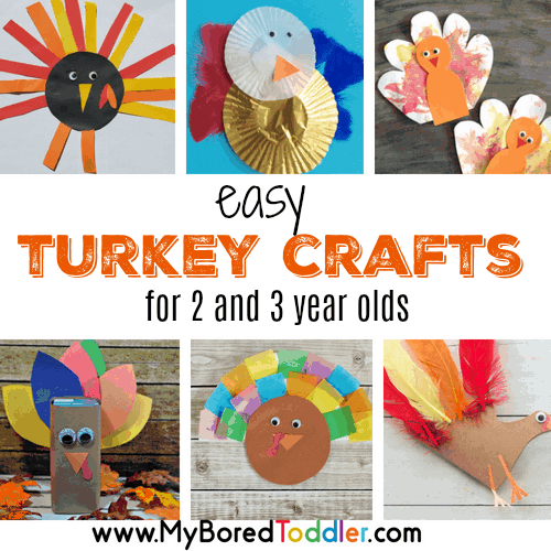 The Best Thanksgiving Crafts for 2 Year Olds - Journey to SAHM