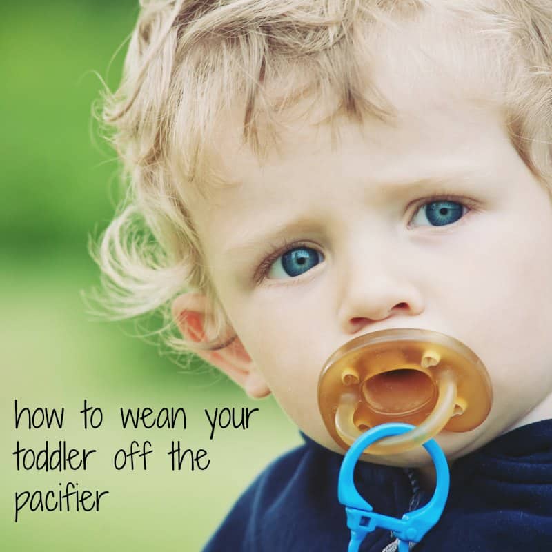 how to wean your toddler off the pacifer feature
