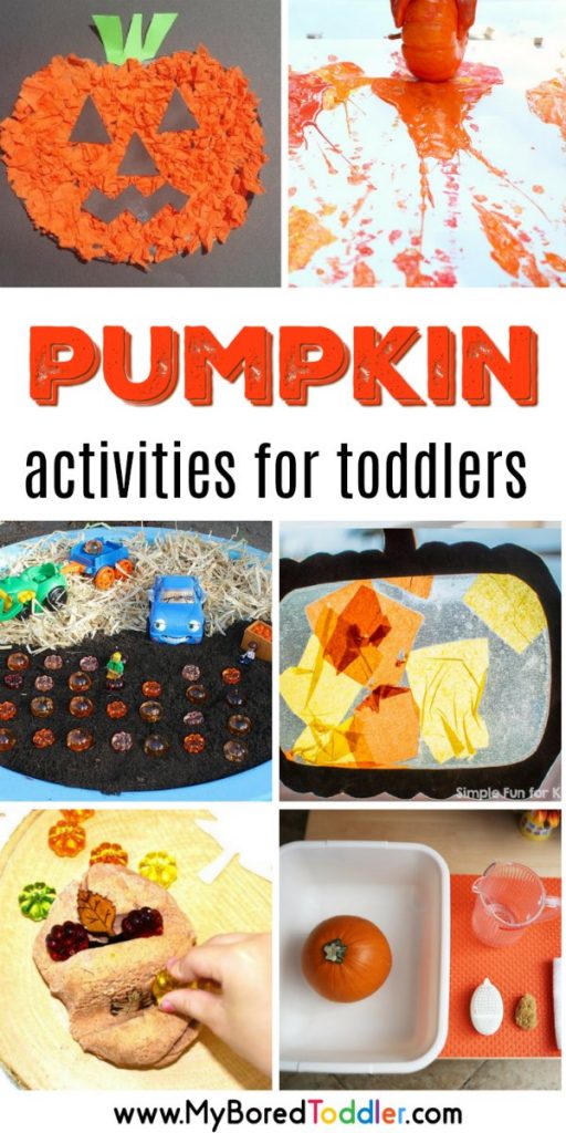 pumpkin themed activities for toddlers and preschoolers Halloween