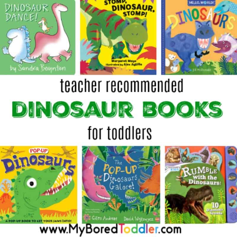 teacher recommended dinosaur books for toddlers