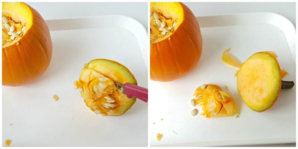 Painting with Pumpkins Toddler Activity - My Bored Toddler