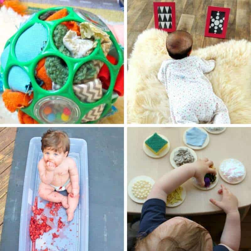 6 - 12 months old baby playtime ideas