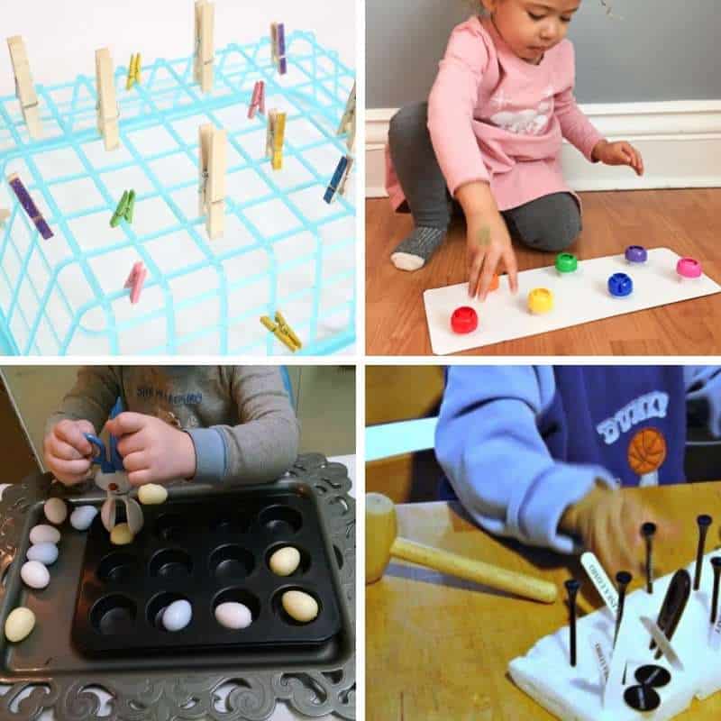 fine motor playtime ideas for toddlers