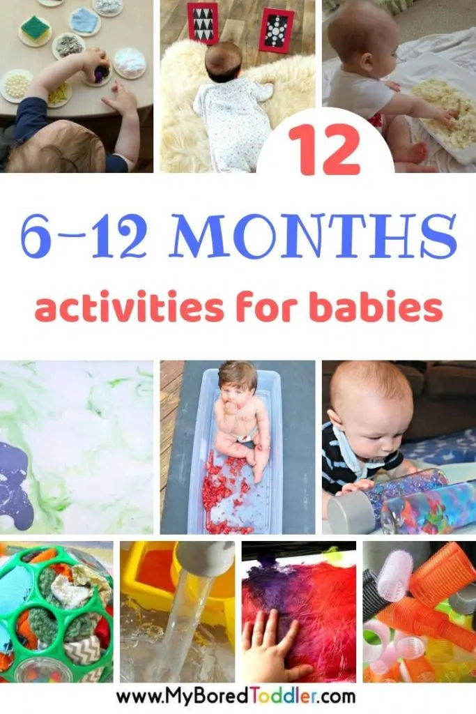 12 activities for babies 6-12 months - My Bored Toddler