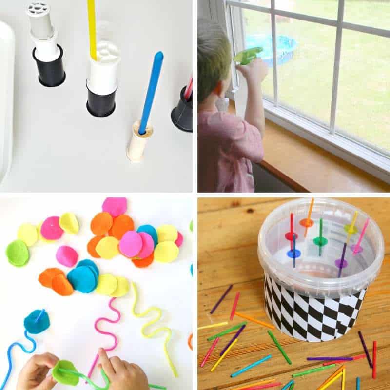 hands-on ideas for fine motor practice
