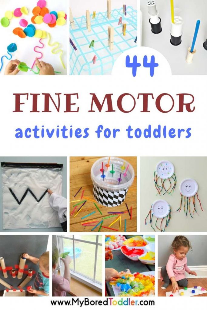 Fine Motor Activities for Toddlers My Bored Toddler