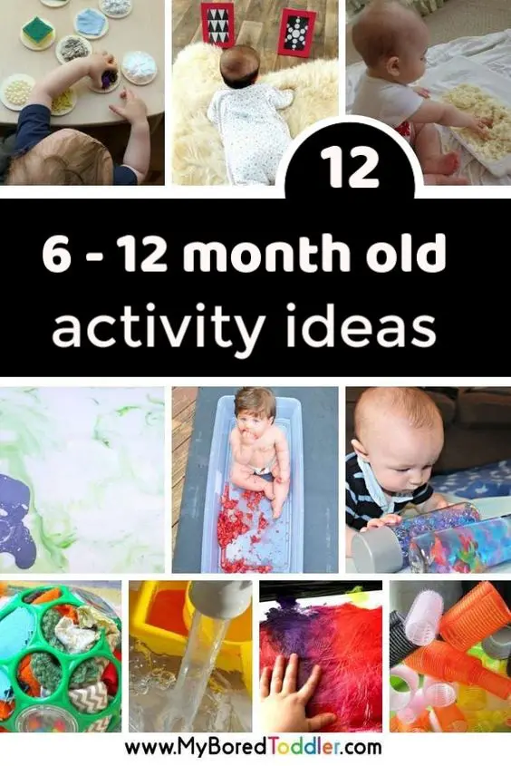 Sensory Activities 6-12 Months - Little Learning Club