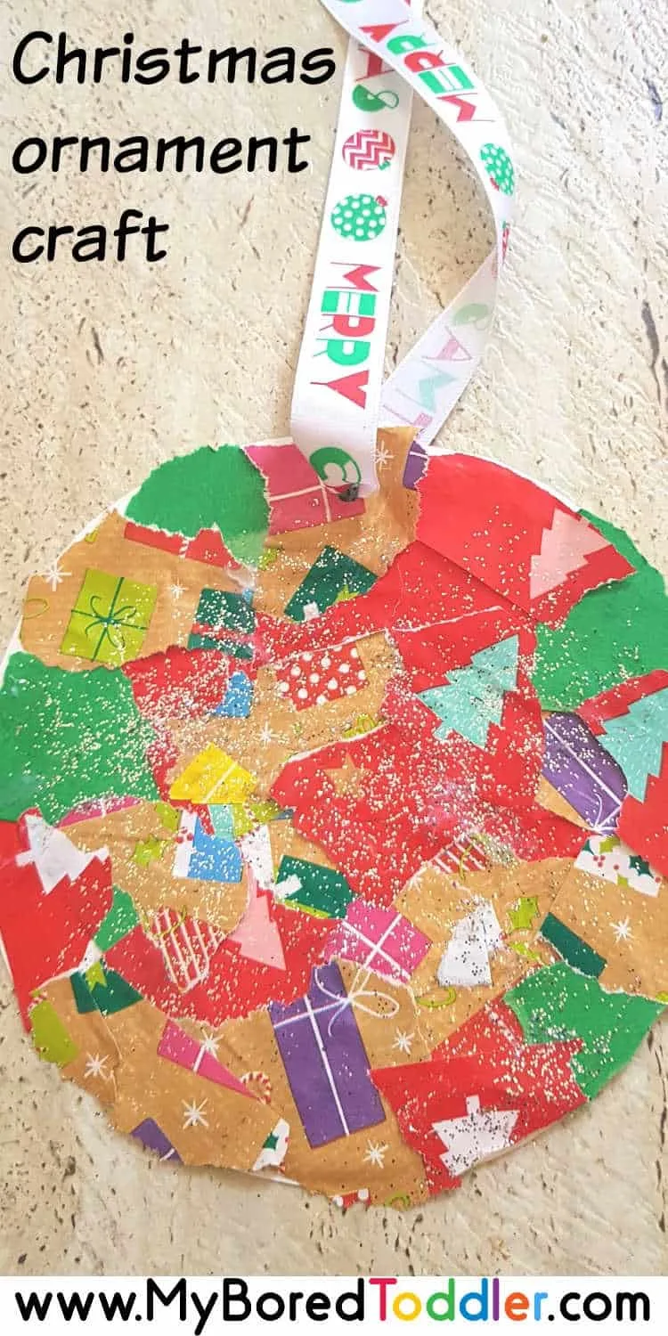 Easy Christmas Crafts for Toddlers - My Bored Toddler