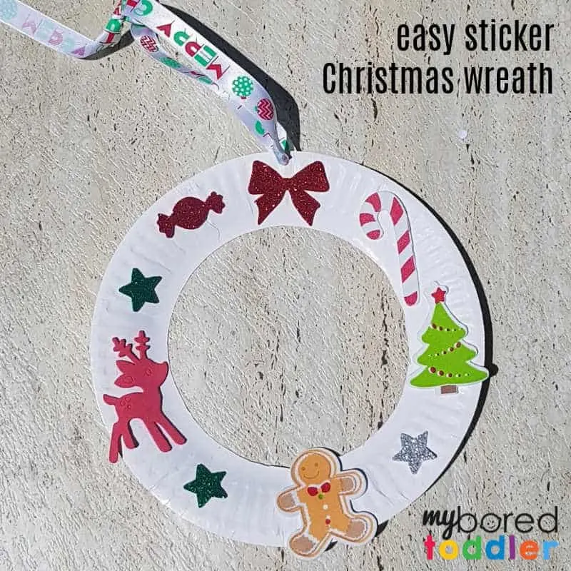 Easy Christmas Crafts for Toddlers - My Bored Toddler