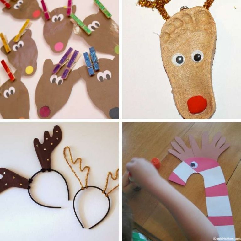 Reindeer Crafts and Activities for Toddlers - My Bored Toddler