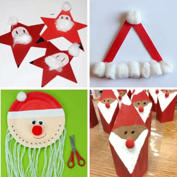 Santa Crafts and Activities for Toddlers - My Bored Toddler