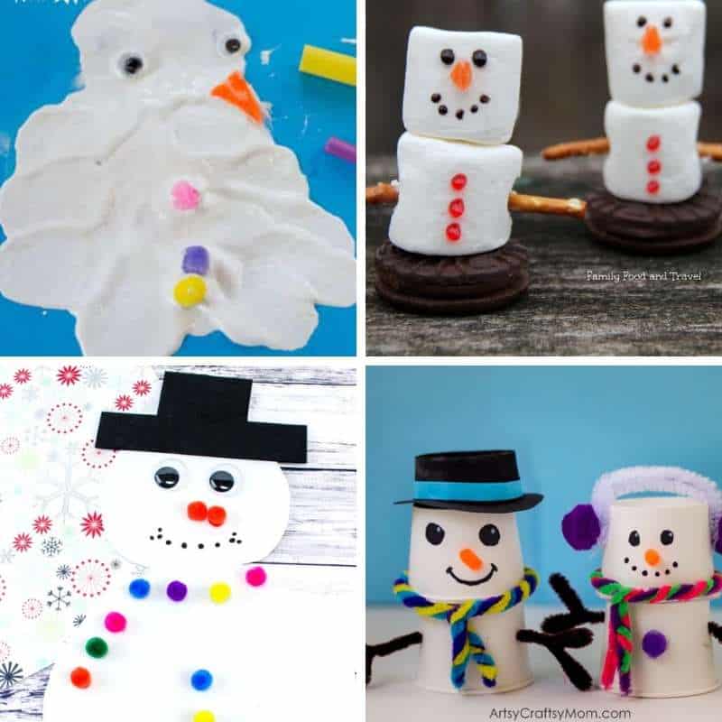 Snowman Crafts And Activities For Toddlers My Bored Toddler