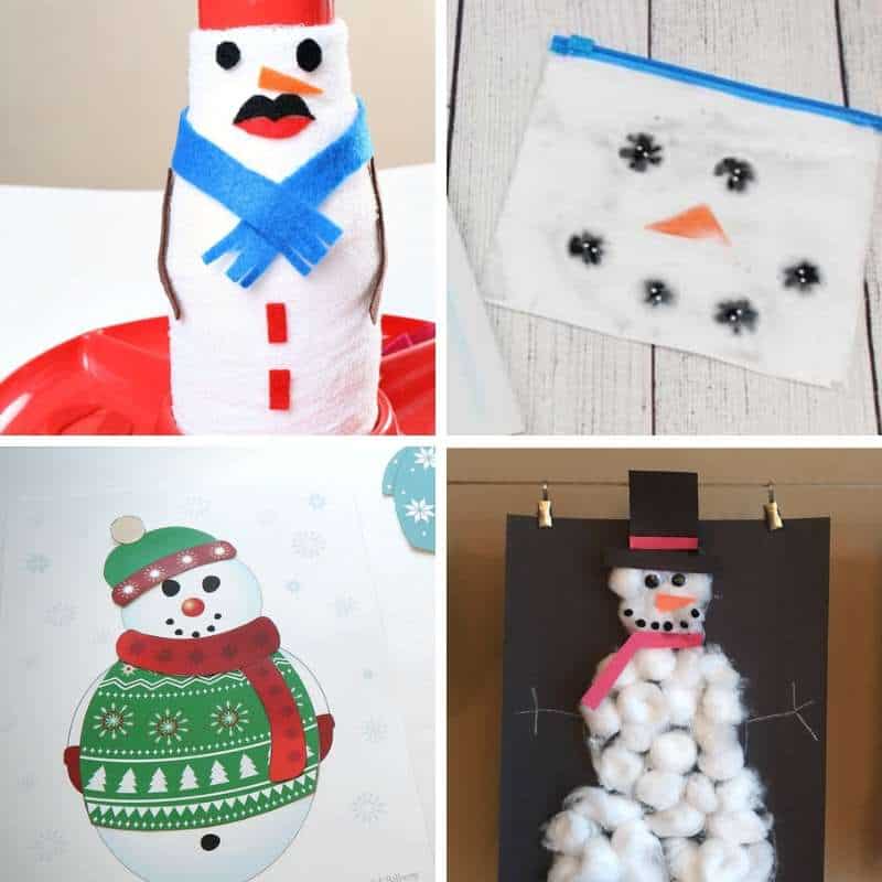 snowman ideas for kids