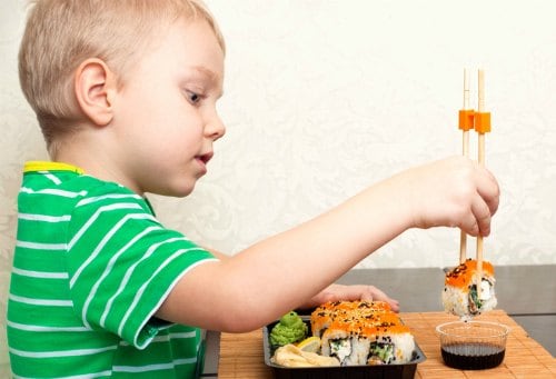 toddler healthy eating tips when you're busy sushi