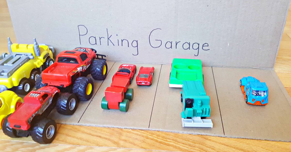 Toy Car Sorting Activity for Toddlers - My Bored Toddler