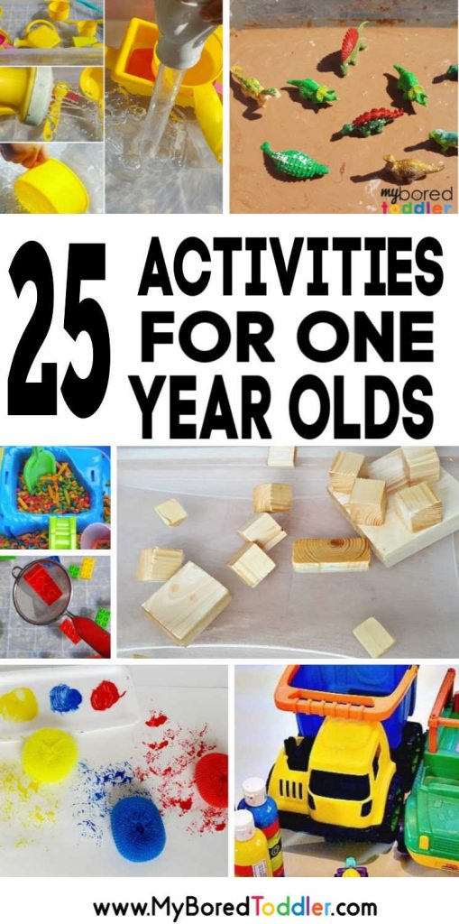 Activities for 1 Year Olds - My Bored Toddler