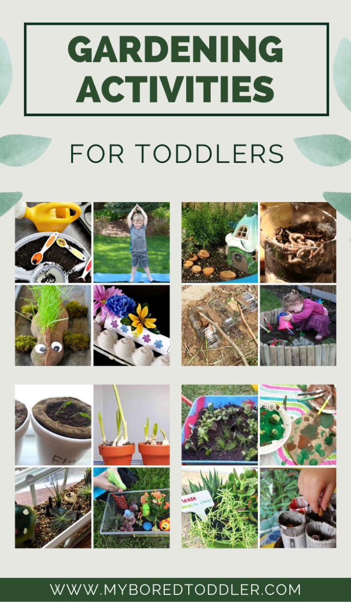 Gardening Ideas for Toddlers - My Bored Toddler