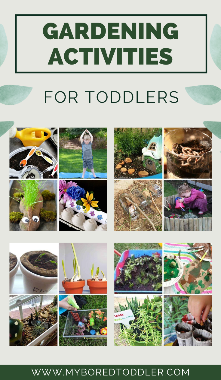 Gardening Activities for Toddlers - My Bored Toddler