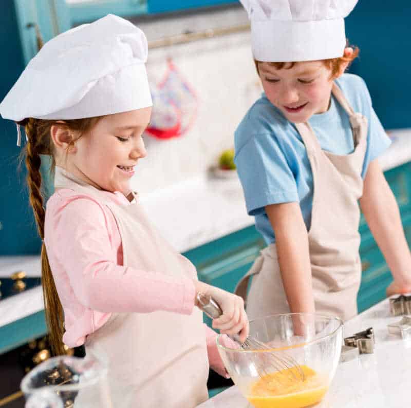 Kids Cooking in the Kitchen