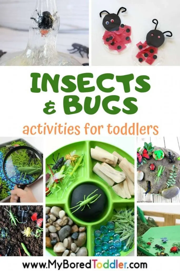 My Bored Toddler - Activities and crafts with insects and bugs for toddlers