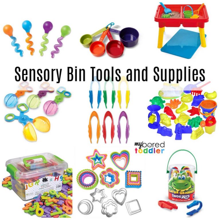 Sensory Bin Ideas for 1, 2 & 3 year olds - My Bored Toddler