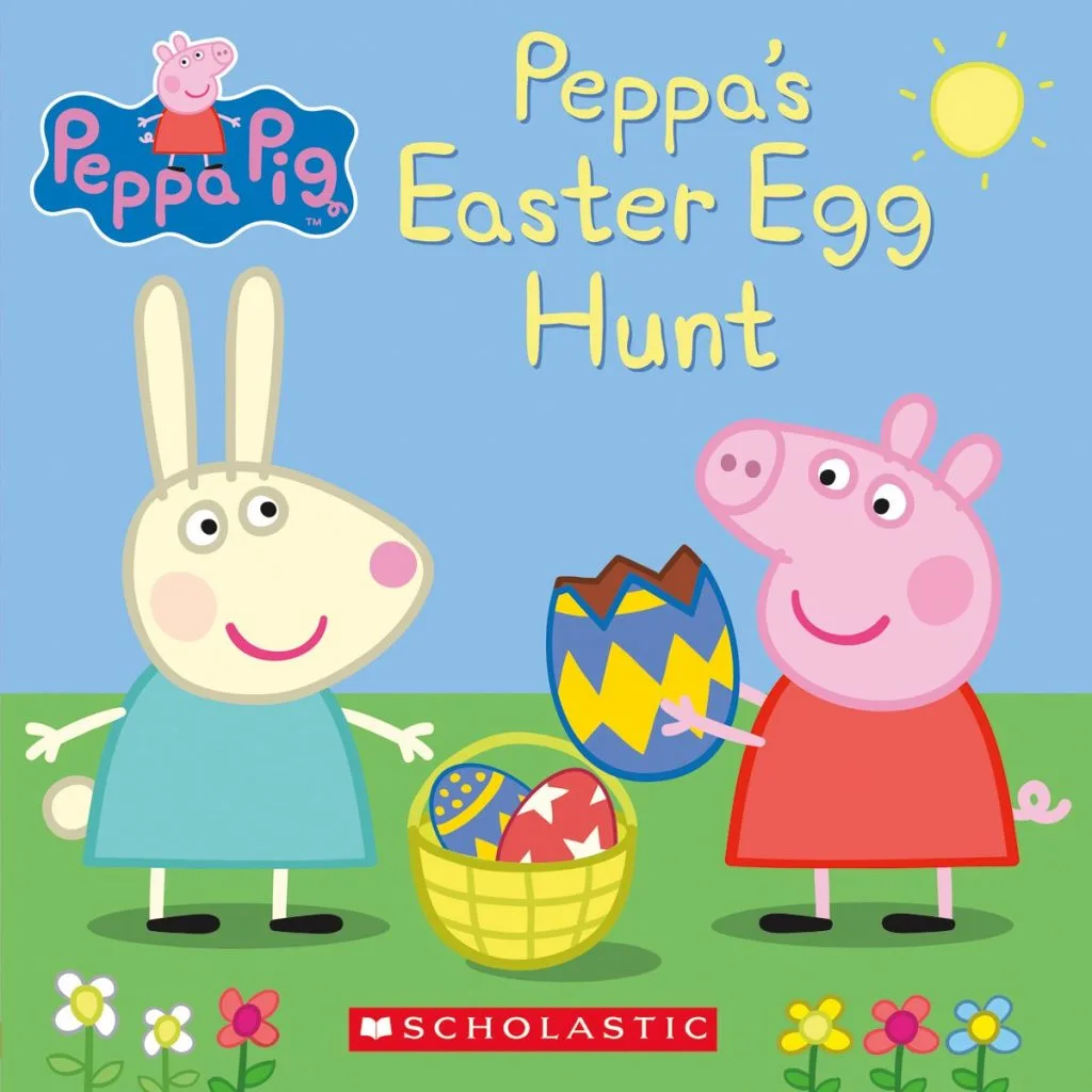 peppa's easter egg hunt - best easter themed books for toddlers