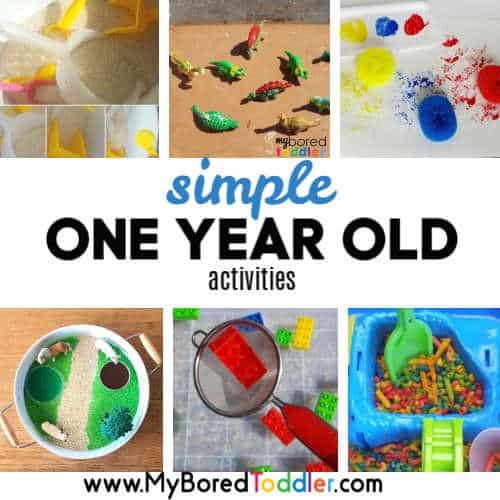 Activities for 1 Year Olds - My Bored Toddler