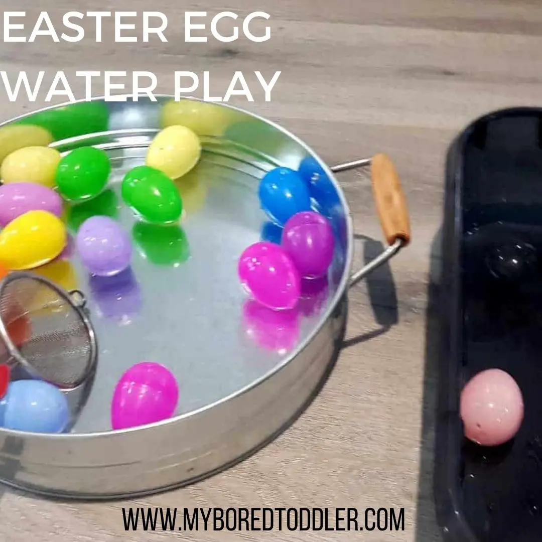 easter egg water play