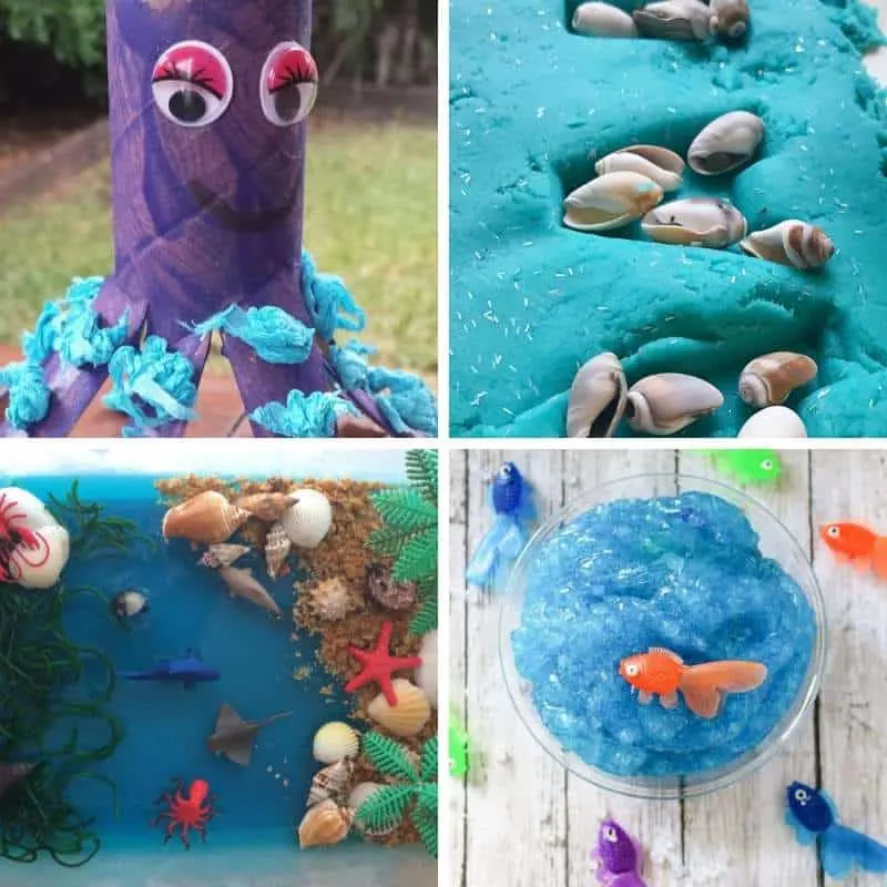 ocean themed crafts and activities for toddlers