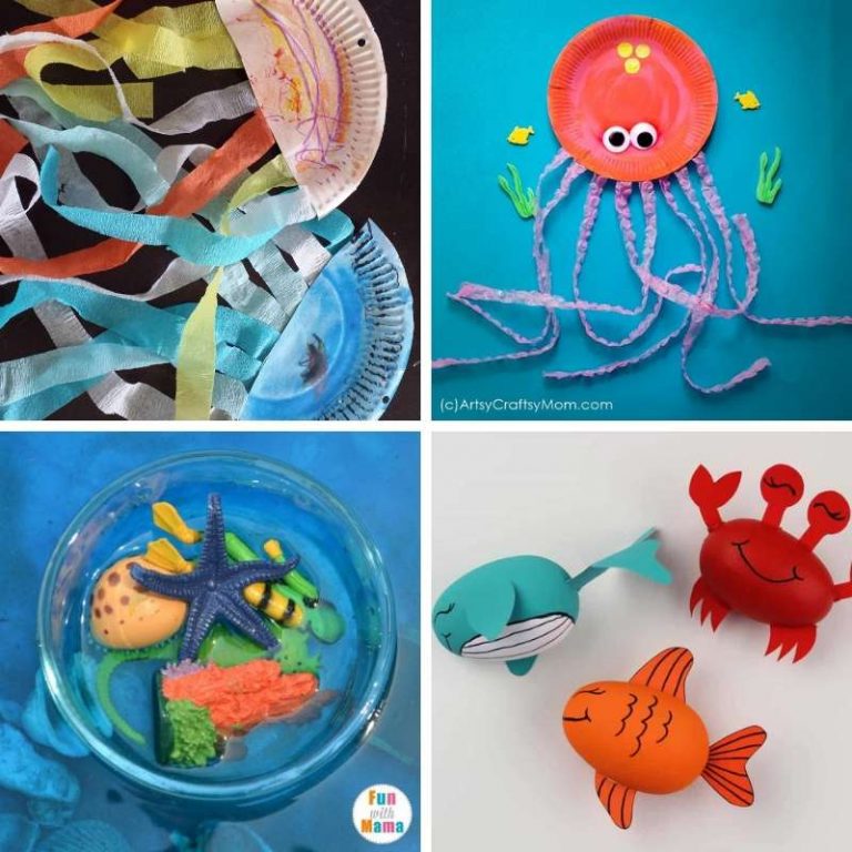 Under the Sea Crafts and Activities for Toddlers - My Bored Toddler