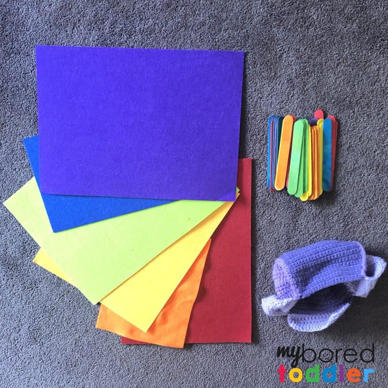 colour sorting activity for toddlers what you need 