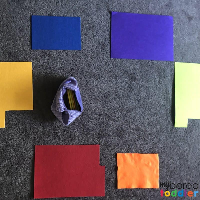 color matching activity for toddlers a way to learn color recognition