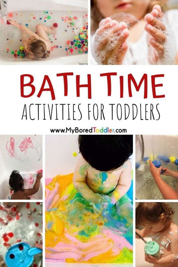 Bath Time Activities for Toddlers - My Bored Toddler