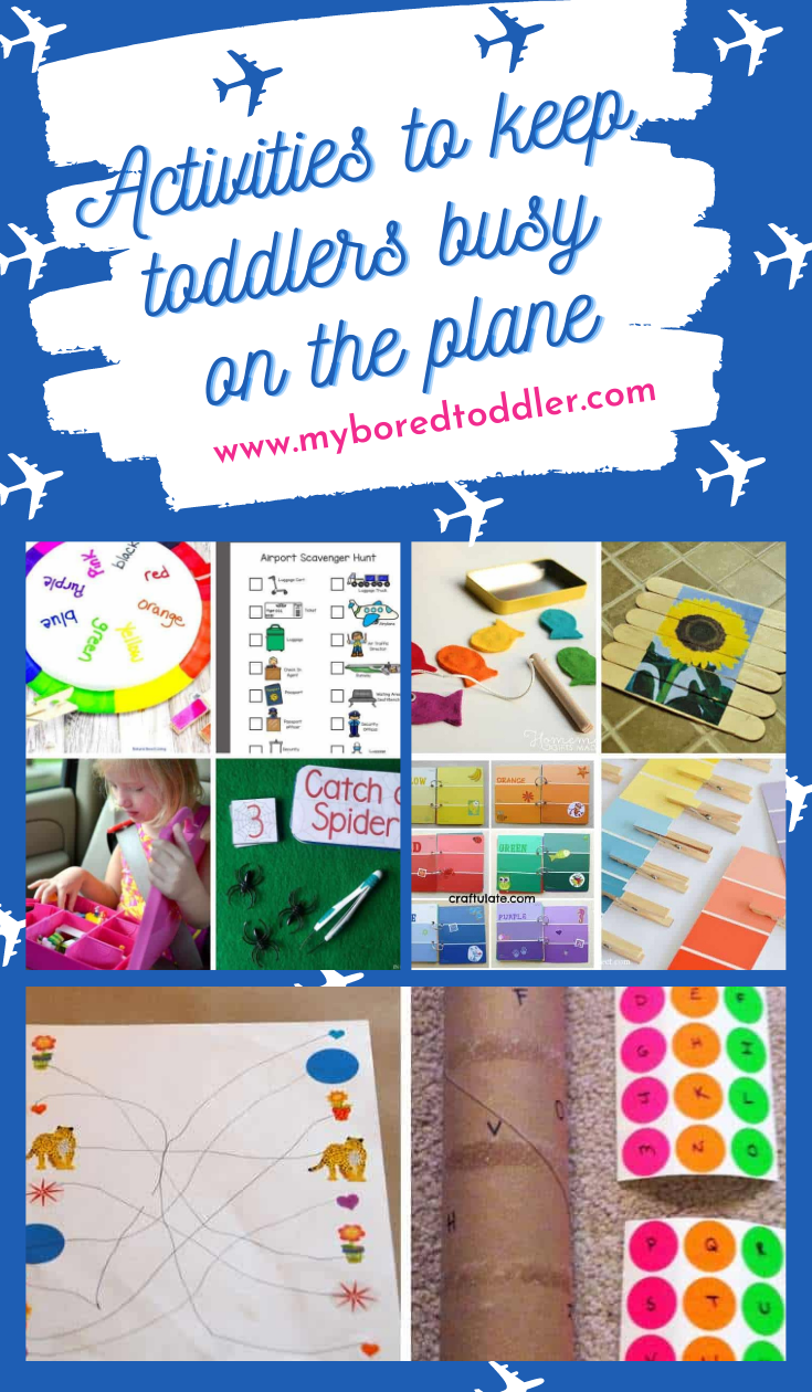 Activities To Keep Your Toddler Busy On A Plane - My Bored Toddler