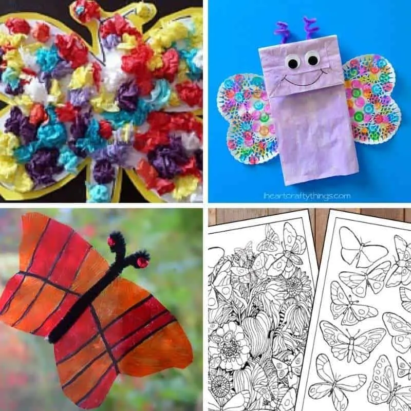 50 Butterfly Crafts You Can Do With Your Kids • Cool Crafts