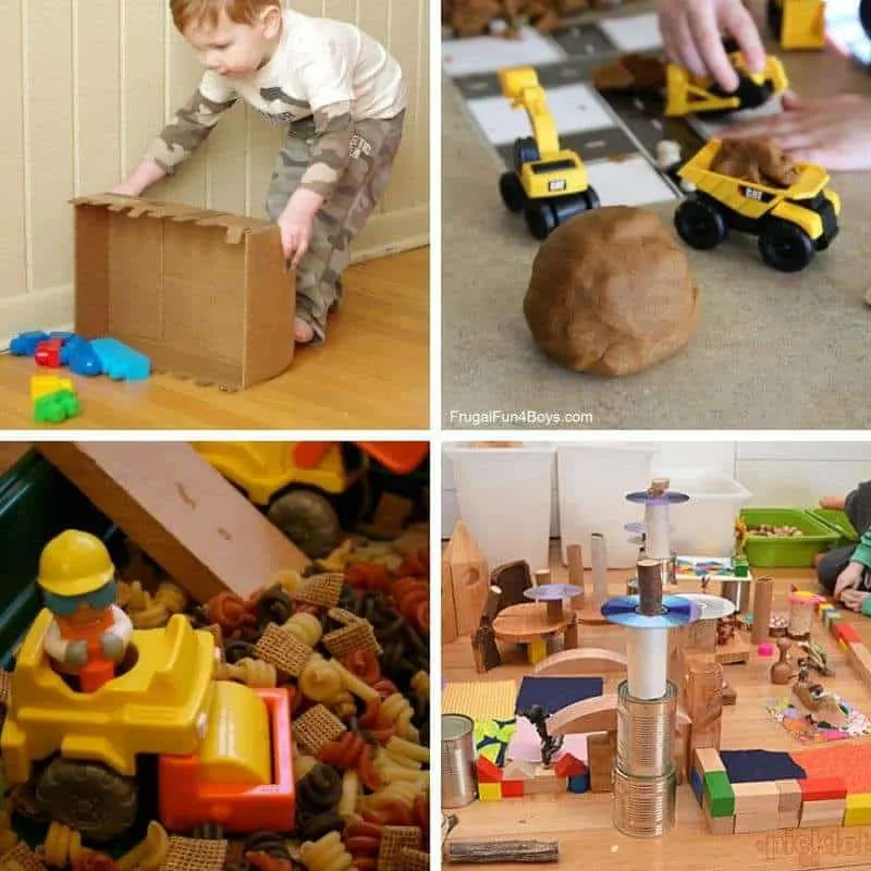 Construction best sale play activities